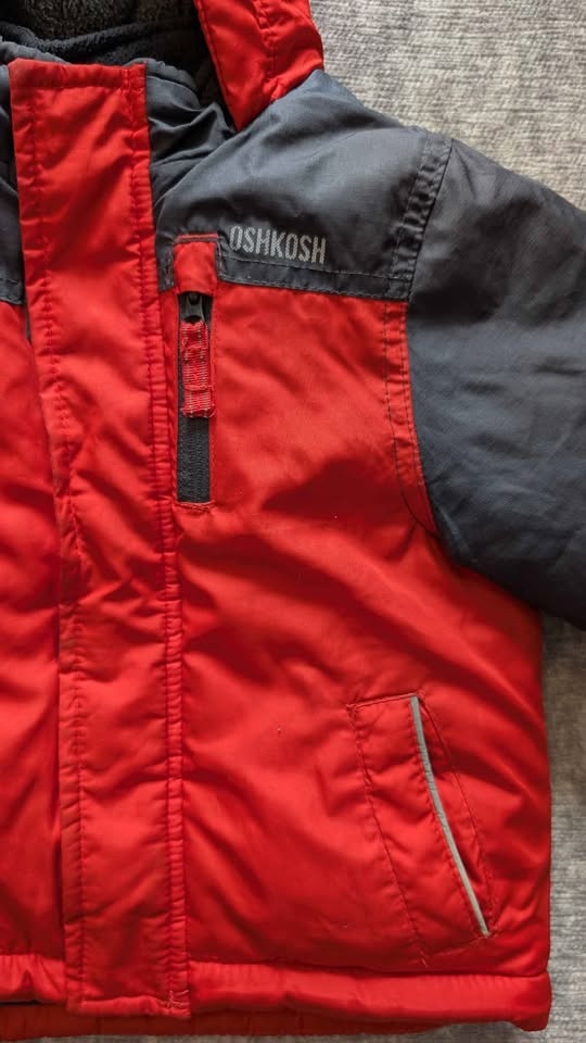 18 month Oshkosh Winter Coat - Red - photo 4