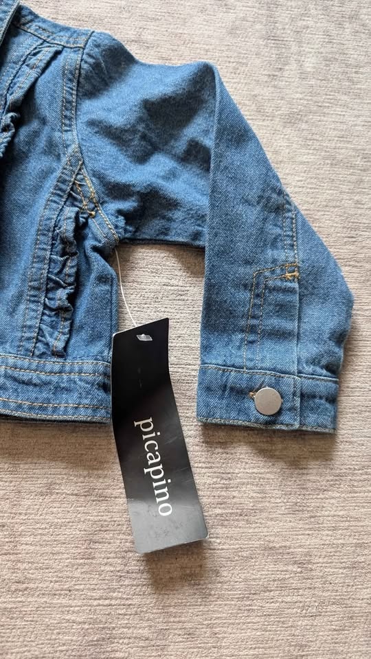 BNWT Denim Jacket 3T girls - photo 5