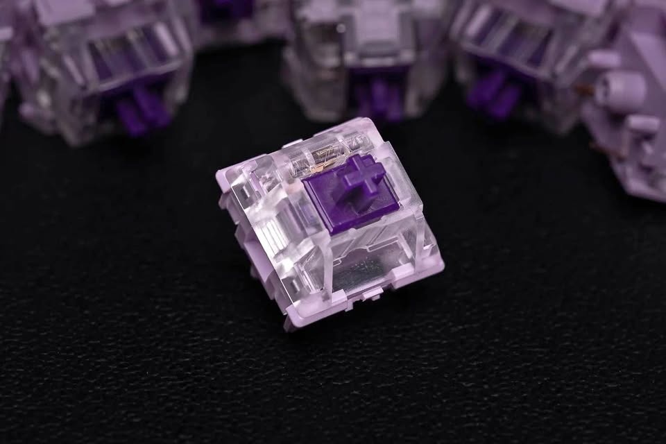 Gazzew Boba Linear Thock (LT) Switches - Hand Lubed (80)