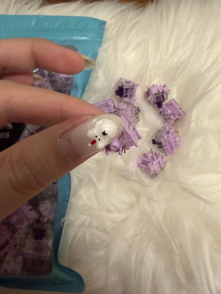Gazzew Boba Linear Thock (LT) Switches - Hand Lubed (80) - photo 2