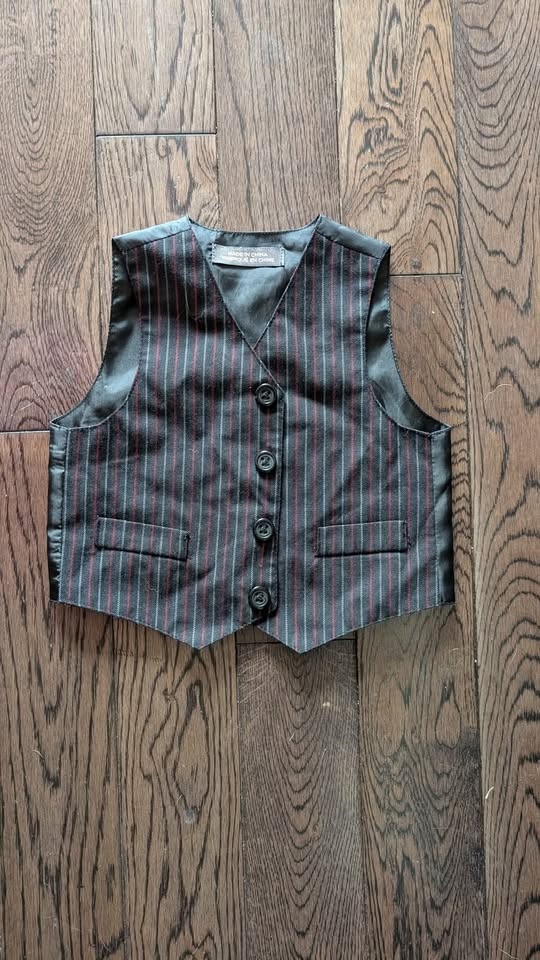 Formal collar shirt and vest 3-6 month baby boy - photo 2