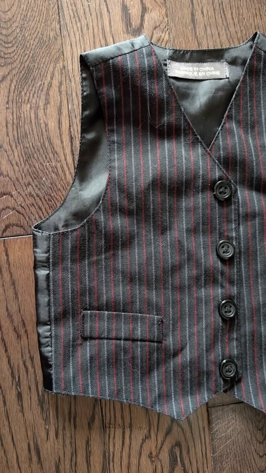 Formal collar shirt and vest 3-6 month baby boy - photo 4
