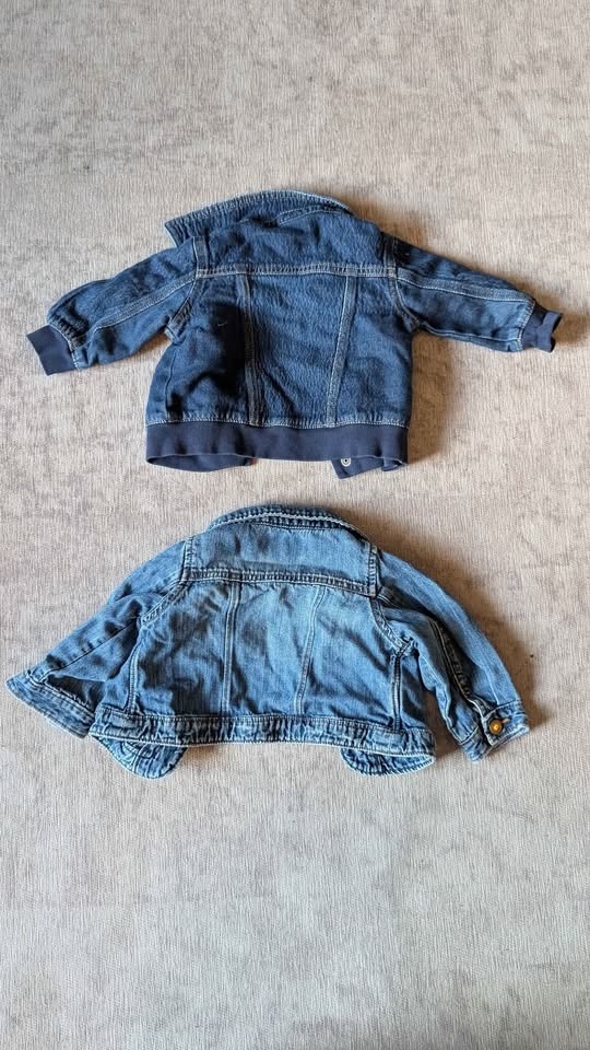 6-12m Baby Girl & Boy Denim Jackets - photo 2