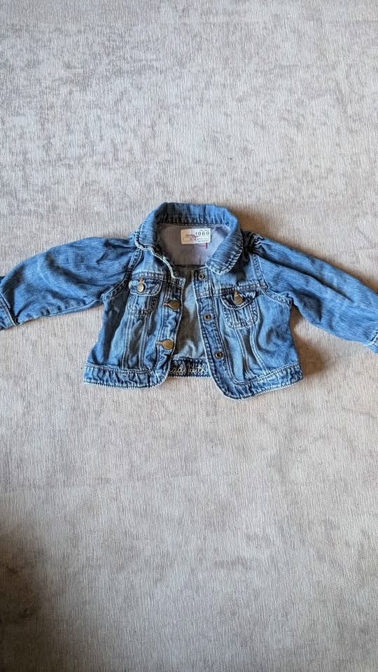 6-12m Baby Girl & Boy Denim Jackets - photo 3