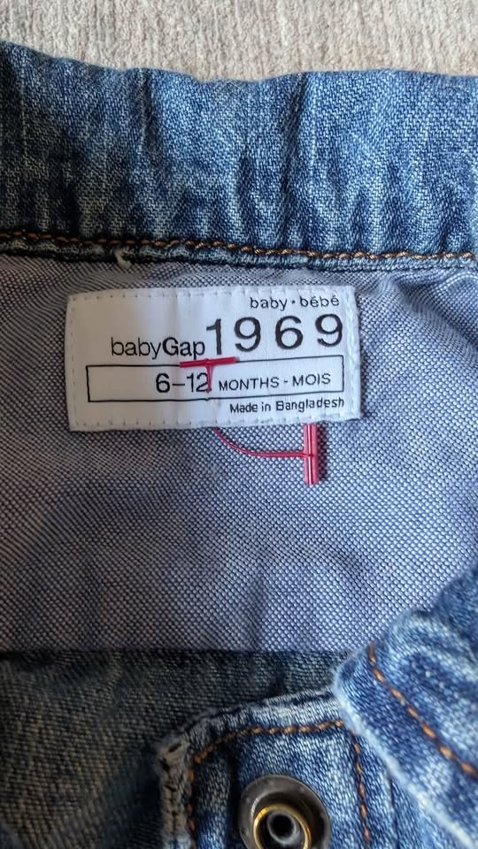 6-12m Baby Girl & Boy Denim Jackets - photo 4