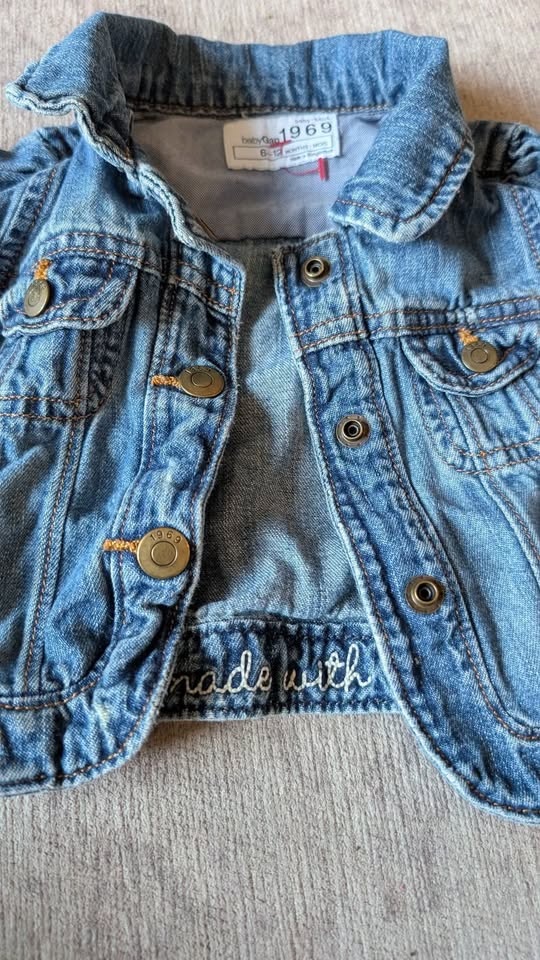 6-12m Baby Girl & Boy Denim Jackets - photo 5