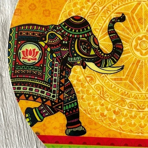 Bombay Store Elephant Round Trivet - photo 2