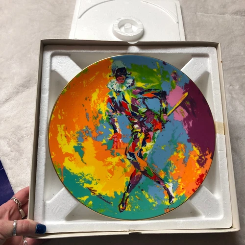 Royal Doulton Leroy Neiman Harlequin Plate 1974 - photo 3