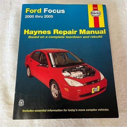 Haynes Repair Manual 2000-2005 Ford Focus