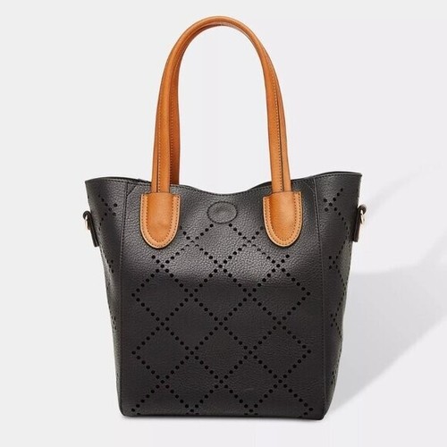 Louenhide Baby Bermuda Two Tone Black & Whisky Tote Bag
