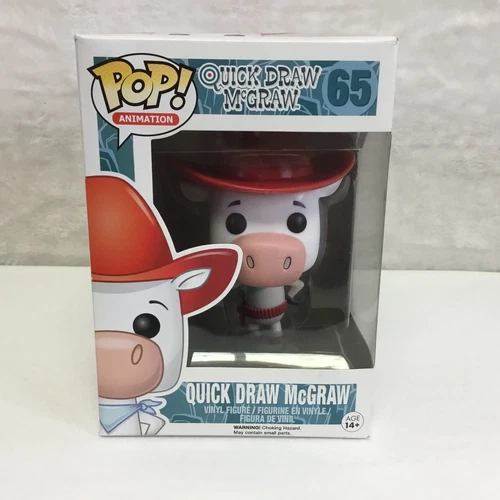 Funko Pop! Quick Draw McGraw #65 Hanna-Barbera Retired/Vaulted