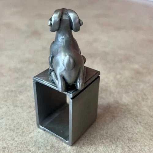 Tumasek Pewter Chinese Zodiac Year Of The Goat Napkin Ring Holde - photo 3
