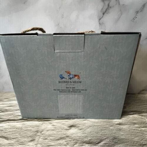 NIB Bluebird And Willow Espresso Cups Set 4 - photo 5