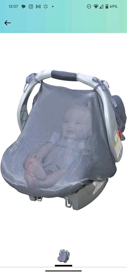 Jolly Jumper Summer Car Seat Shade Covers
