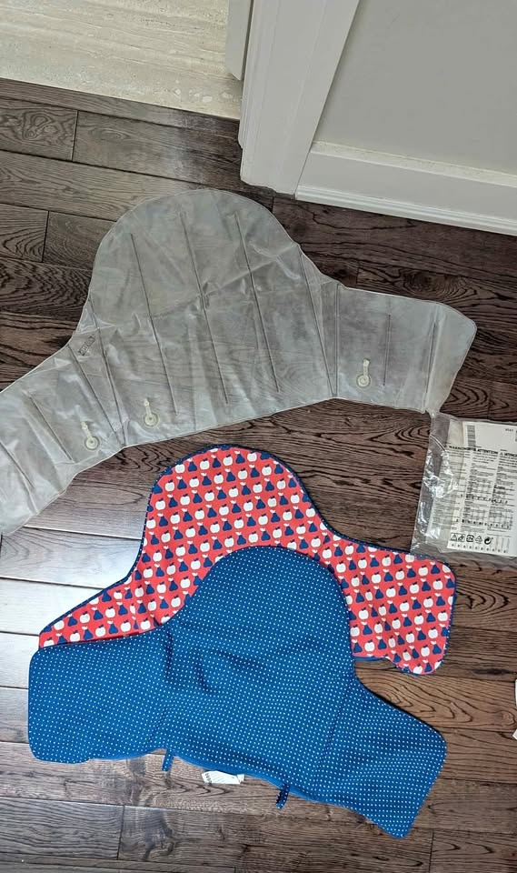 BRAND NEW X2 Ikea Antilop high chair inflatable and cover set