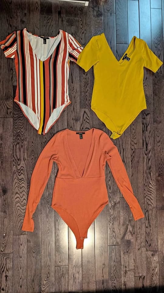 X3PC Bundle CUTE women's bodysuits size s-m