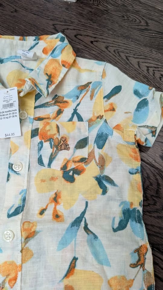 BRAND NEW linen 18-24m GAP baby jumper - photo 3