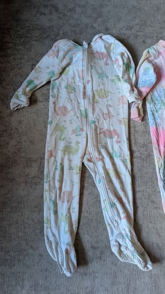 18m-2T Girls Pajama Sleepers - 3 Pieces - photo 2