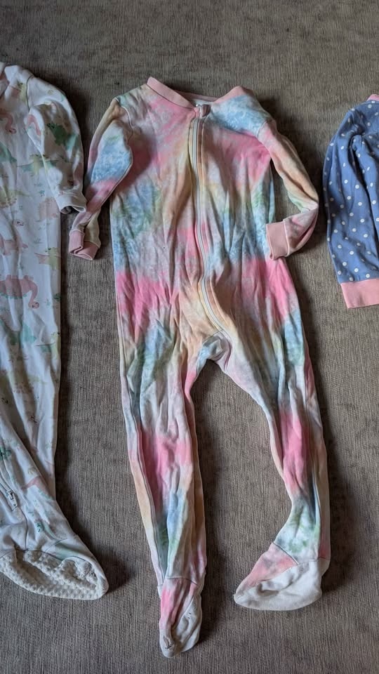 18m-2T Girls Pajama Sleepers - 3 Pieces - photo 5