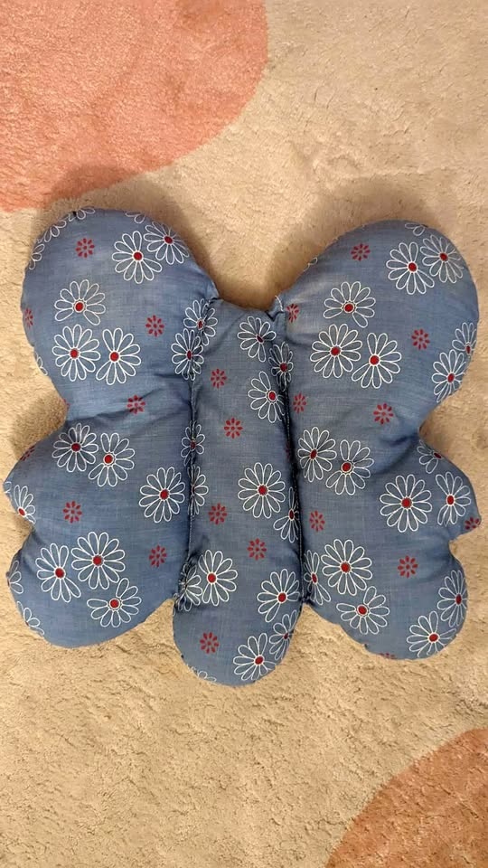 Butterfly Baby Head Pillow for Head Support or Torticollis