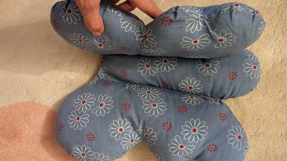 Butterfly Baby Head Pillow for Head Support or Torticollis - photo 4