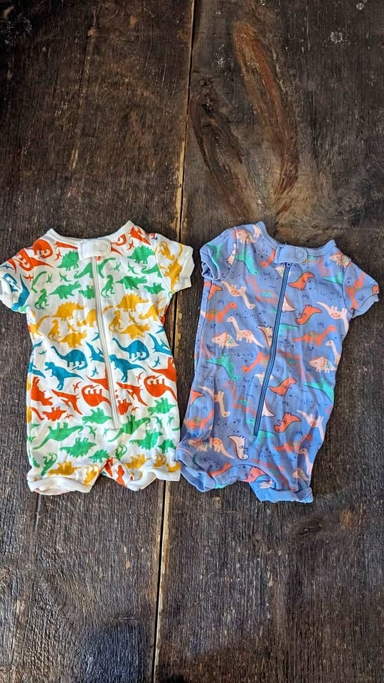 3 Month Adorable Shorts Jumpsuit