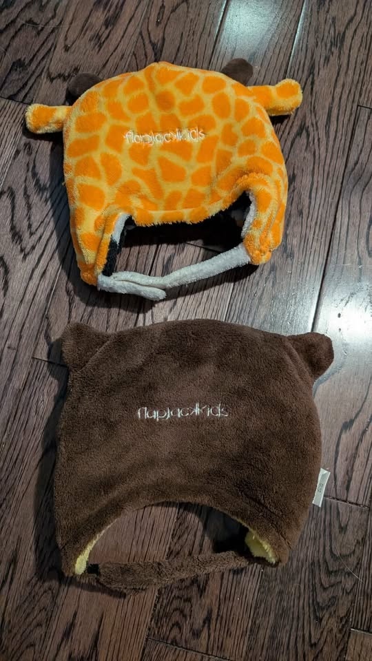 Reversible Animal Hats! 6m-2years - photo 3