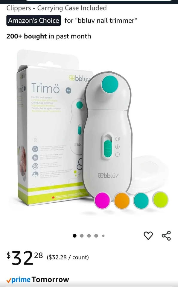 BNIB bbluv Trimo nail trimmer baby - photo 3