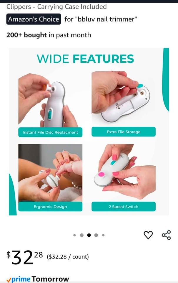 BNIB bbluv Trimo nail trimmer baby - photo 4