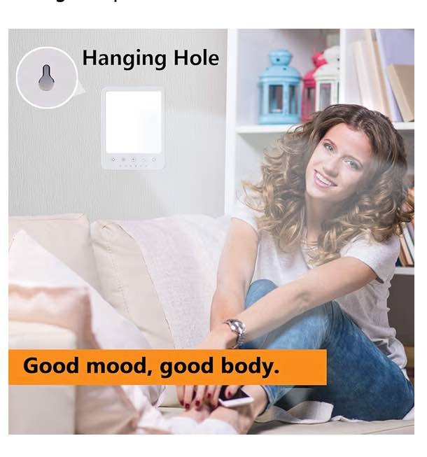 Adjustable Brightness LED Light Therapy Lamp - photo 4
