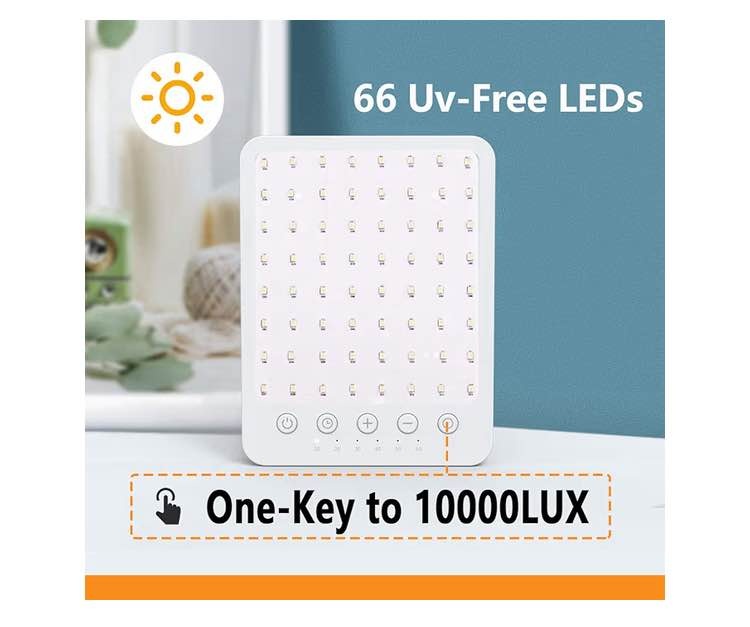 Adjustable Brightness LED Light Therapy Lamp - photo 2