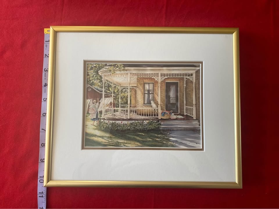 "Wash Day" Printed Frame by Tisha Romance