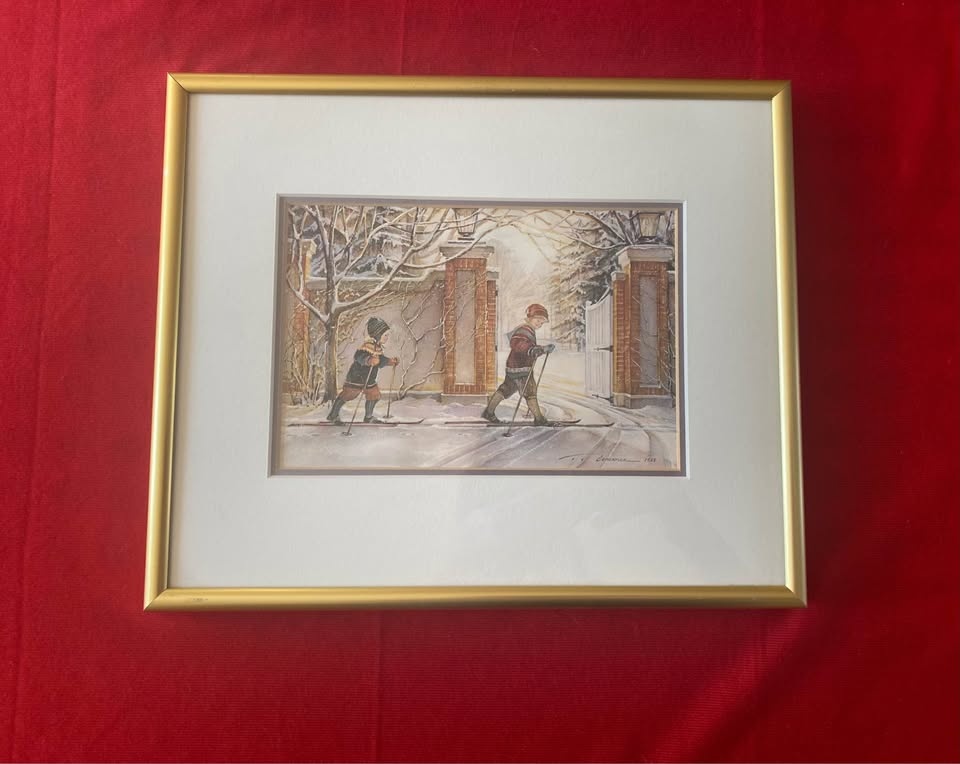 Framed Print "Keep Up" by Canadian Artist Trisha Romance