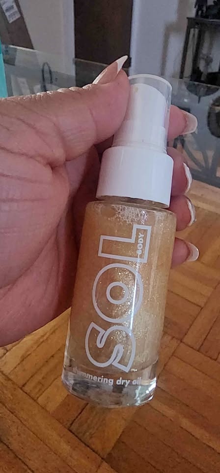 Sol Body Citron Crush Shimmering Dry Oil