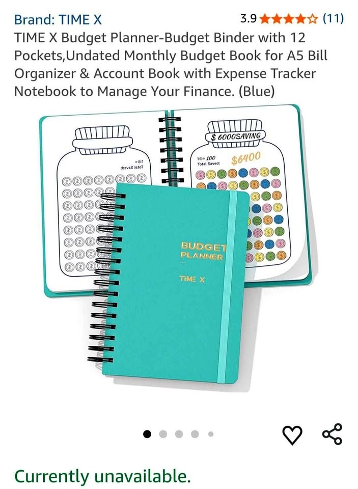 Brand New Budget Planner
