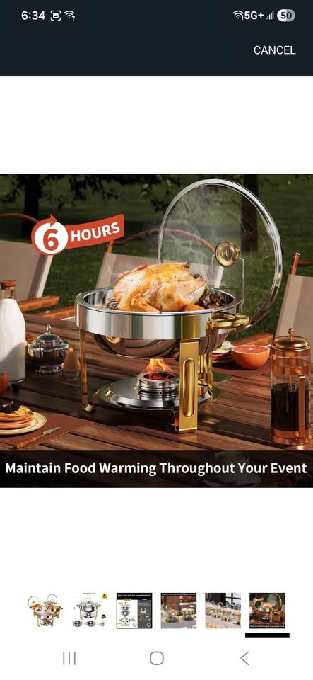 Brand New Chafing Dishes / Buffet Set - photo 4