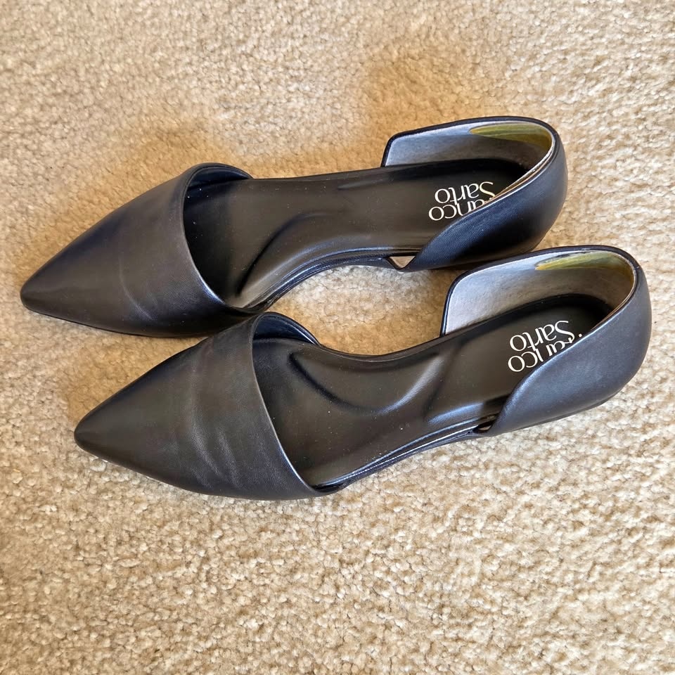 Franco Sarto L DARLIN BLK LE Shoes - Size 10 M (US) Women's