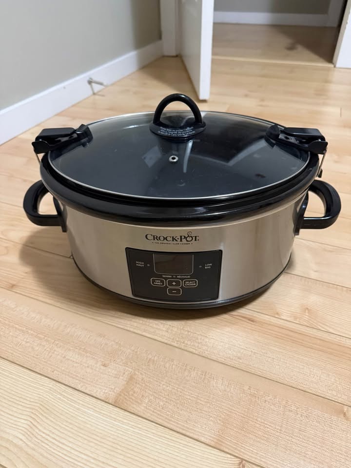 7-Quart Crock-Pot Digital Slow Cooker - Platinum - photo 2