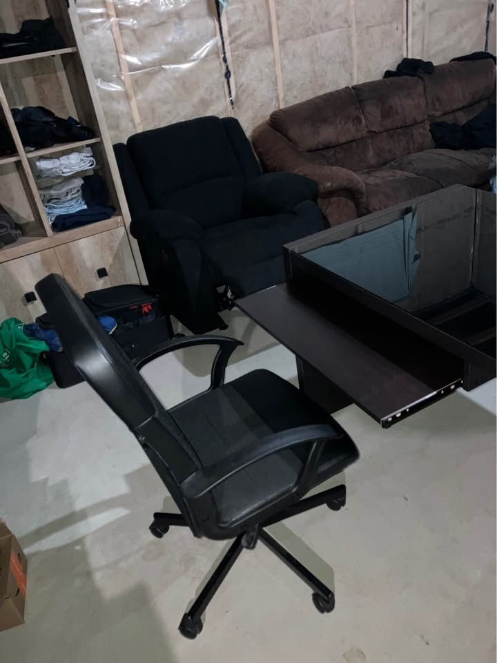 Tempered Glass Table + Chair - photo 5