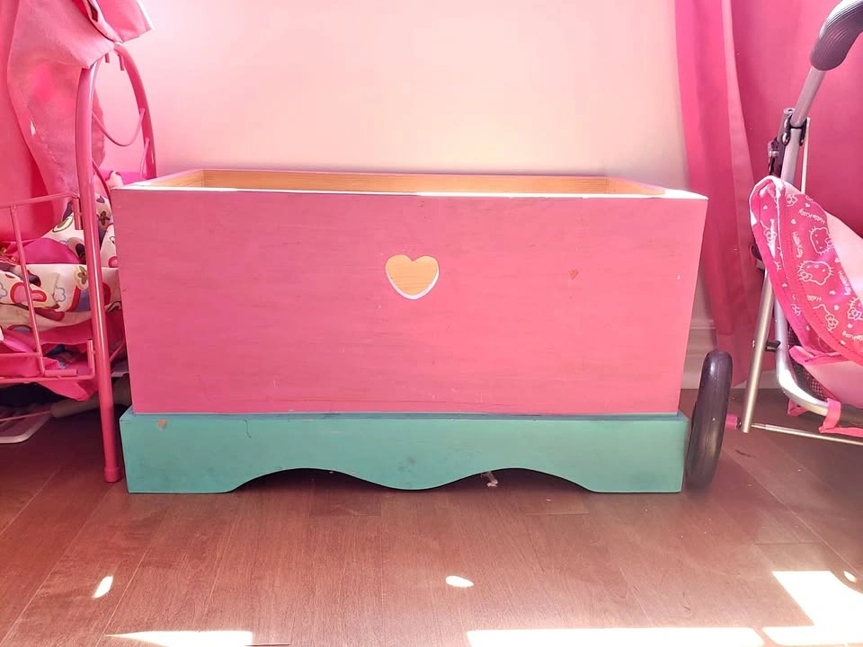 Small Wooden Toy Box