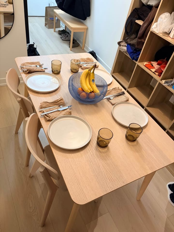 IKEA Dining Table + 2 Chairs & Free Cushions - photo 4