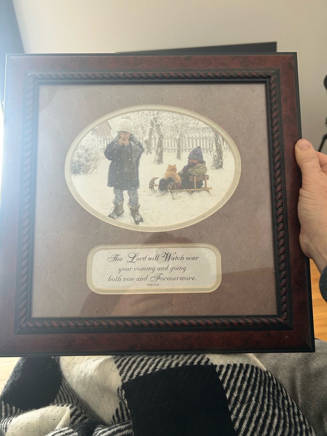 Framed Art: Made in Canada Inspirational quote art