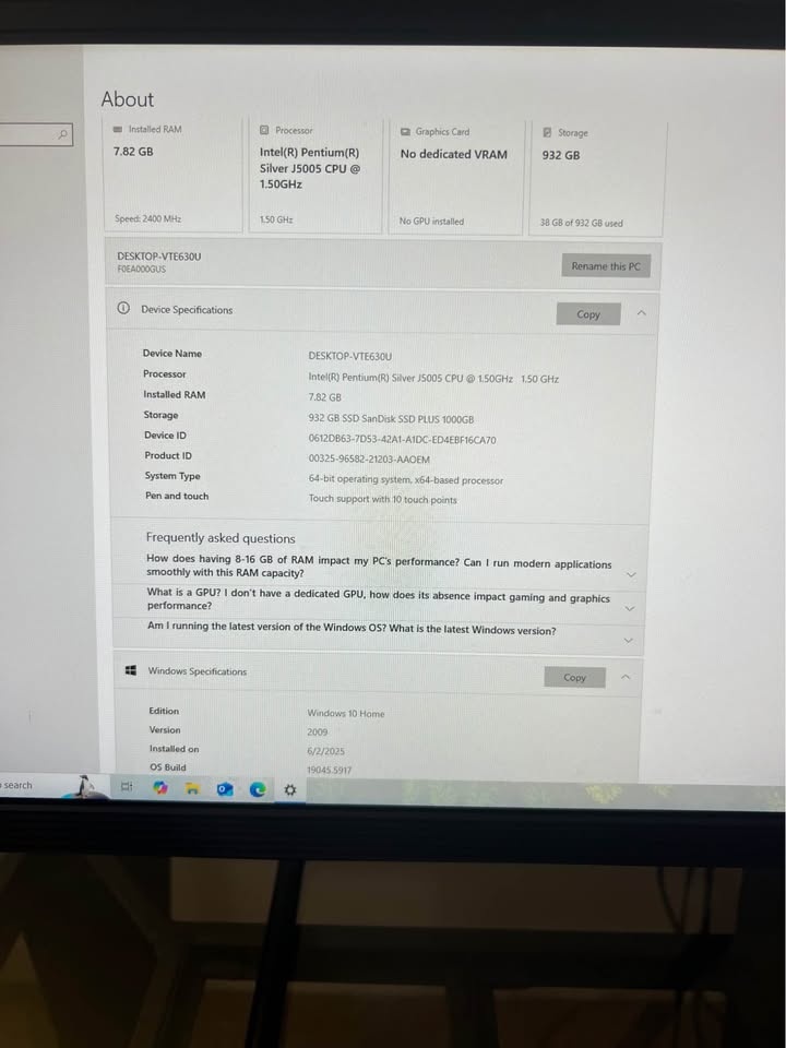 Lenovo All In One PC - photo 3