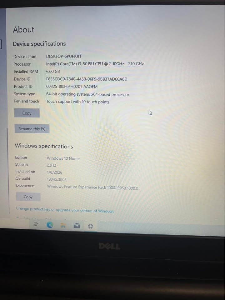 Dell Inspiron 3558 15 Inch Laptop - photo 4