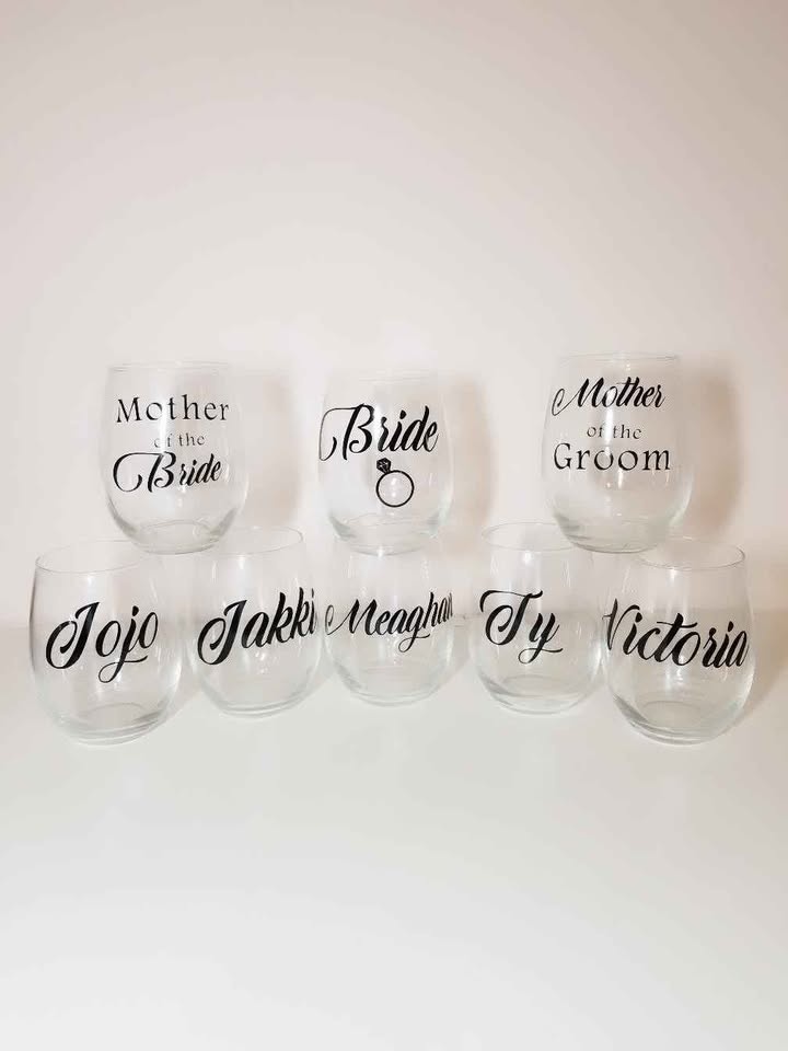 Custom Wine Glasses