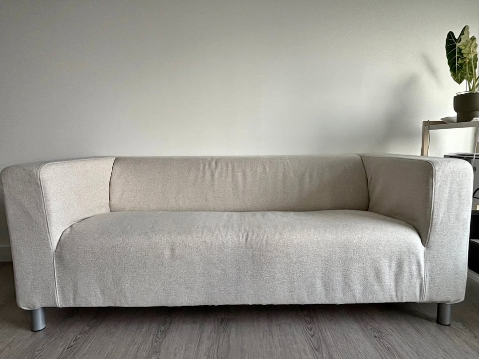 IKEA Klippan Couch w/ custom stain-resistant & washable cover