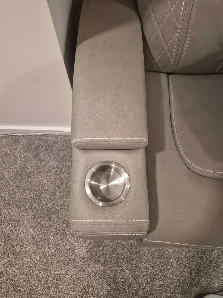 Power Recliner Sofa - Grey - photo 5