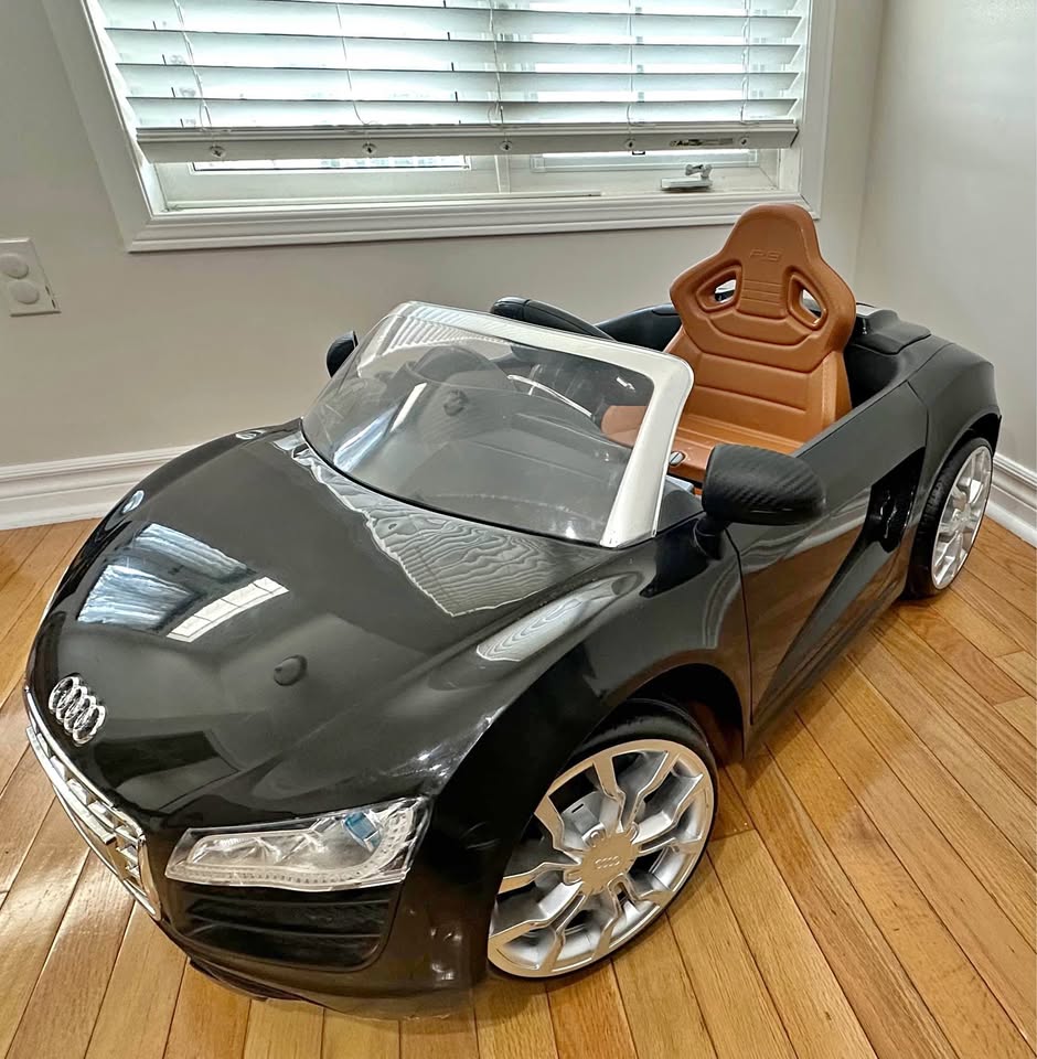 Audi R8 Spyder Kids Ride-On Car – Licensed & Loaded! 🥕