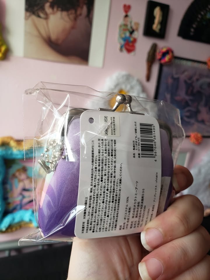 Demon Slayer Kocho Shinobu Coin Purse - photo 5