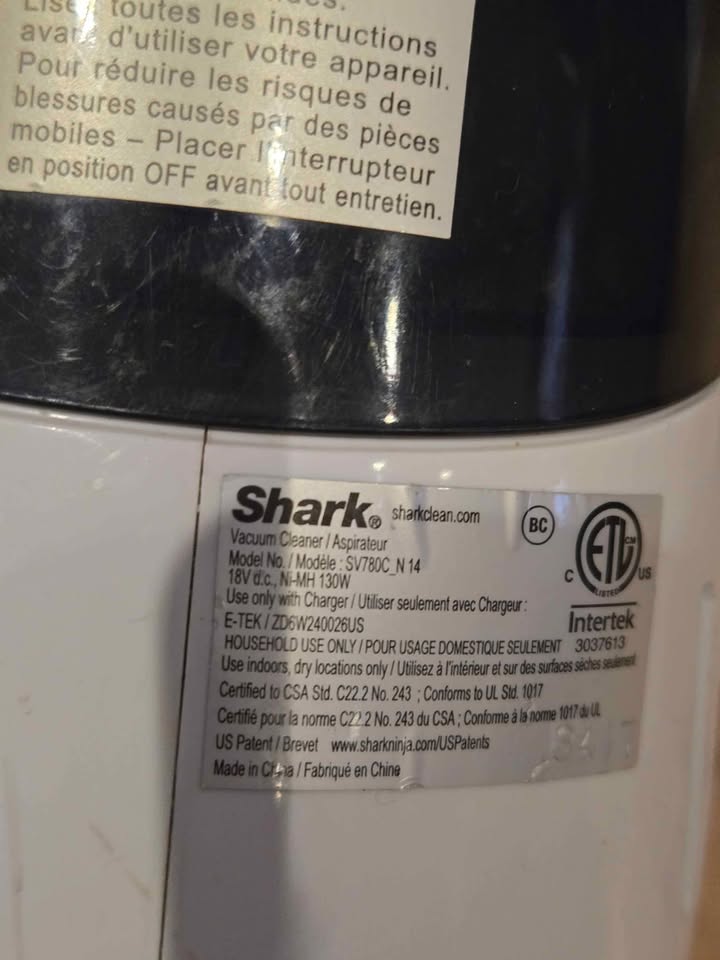 Shark Handheld Vacuum SV780C - photo 4
